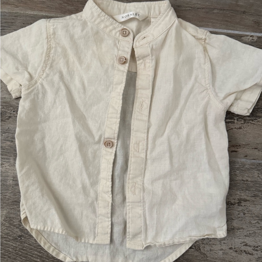 Cream Kids Shirt